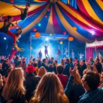 Entertainment that fits perfectly in a circus tent